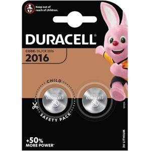 Duracell Electronics Cr2016 Lithium Batteri - 2 Stk.