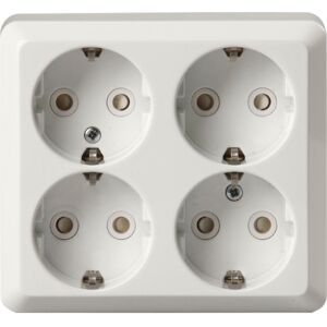 ABB Jussi 4-udtag - Elektrisk stikkontakt ABB Jussi 4-udtag - Elektrisk stikkontakt