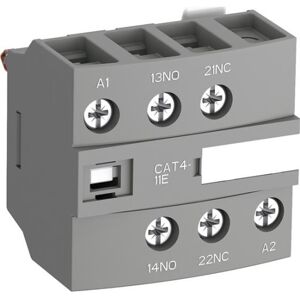 ABB Relais - CAT4-11M Hjælpekontaktblok - 1NO 1NC - 230V AC ABB Relais - CAT4-11M Hjælpekontaktblok - 1NO 1NC - 230V AC