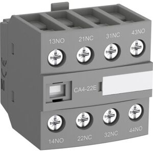 ABB CA4-40E - Hjælpe kontakter blok 4-polig Frontmontering ABB CA4-40E - Hjælpe kontakter blok 4-polig Frontmontering