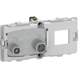 Lauritz Knudsen Fuga TV/RJ45 Vægudtag - Elektrisk stikkontakt Lauritz Knudsen Fuga TV/RJ45 Vægudtag - Elektrisk stikkontakt