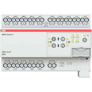 ABB Stotz S&J - 16-kanals 10A Afbryder/Persiennaktuator - KNX ABB Stotz S&J - 16-kanals 10A Afbryder/Persiennaktuator - KNX
