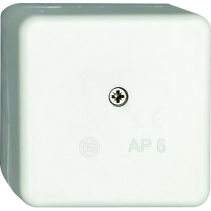 Abb Ap6 Forgreningsdåse 60x60x29 Mm I Hvid Abb Ap6 Forgreningsdåse 60x60x29 Mm I Hvid