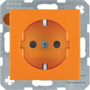 10 Stk Berker Stikkontakt Schuko Med Sidejord S.1/b.X 2003 Orange Mat 10 Stk Berker Stikkontakt Schuko Med Sidejord S.1/b.X 2003 Orange Mat