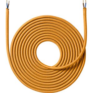 Nielsen Light Model - Stoffledning - 4m - Guld - Kabel Nielsen Light Model - Stoffledning - 4m - Guld - Kabel