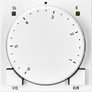 ABB Basic55 Afdækning Til Gulvv Termostat Mat Hvid 3292b-A10101 97 ABB Basic55 Afdækning Til Gulvv Termostat Mat Hvid 3292b-A10101 97
