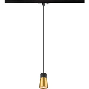 SLV Puri 1f Pendellampe Sort/guld Gu10 Maks 6w Ip20 SLV Puri 1f Pendellampe Sort/guld Gu10 Maks 6w Ip20