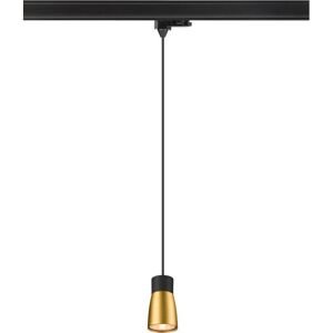 SLV Puri 3f Pendellampe Sort/guld Gu10 Maks 6w Ip20 SLV Puri 3f Pendellampe Sort/guld Gu10 Maks 6w Ip20