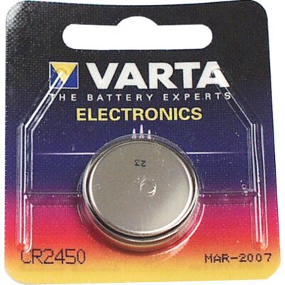 10 Stk Varta Batteri, Electronics Cr2450, 3 V, 1 Stk. 10 Stk Varta Batteri, Electronics Cr2450, 3 V, 1 Stk.