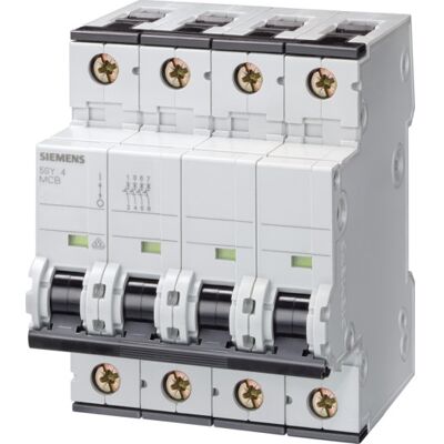 Siemens 5SY4613-7 Kredsløbsafbryder 400V 10kA 3+N C 13A Siemens 5SY4613-7 Kredsløbsafbryder 400V 10kA 3+N C 13A