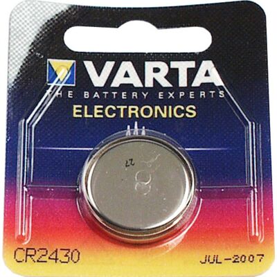 10 Stk Varta Batteri, Electronics Cr2430, 3 V, 1 Stk. 10 Stk Varta Batteri, Electronics Cr2430, 3 V, 1 Stk.