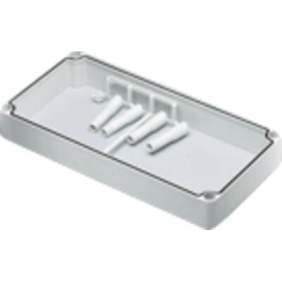 Fibox Grå Polykarbonat 560x280x50mm IP67 Kasse - Elektrisk Fibox Grå Polykarbonat 560x280x50mm IP67 Kasse - Elektrisk