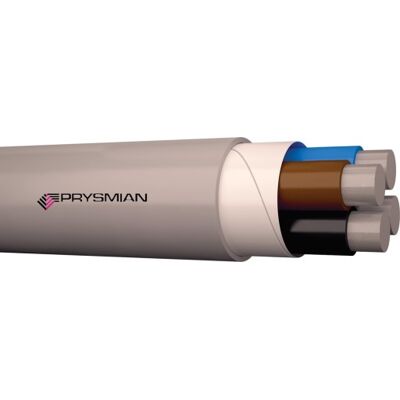 Prysmian Hik-Al-M Installationskabel 4x16 Mm², Metervare Prysmian Hik-Al-M Installationskabel 4x16 Mm², Metervare