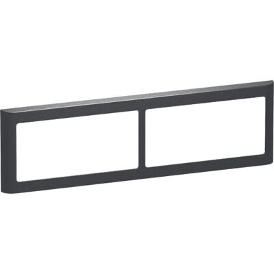 Lauritz Knudsen Lk Fuga Soft 63 Ramme, 2x2 Modul, Koksgrå Lauritz Knudsen Lk Fuga Soft 63 Ramme, 2x2 Modul, Koksgrå