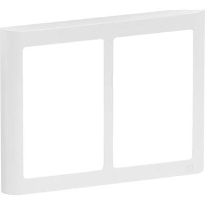 Lauritz Knudsen Lk Fuga Soft 63 Ramme, 2x1,5 Modul, Hvid Lauritz Knudsen Lk Fuga Soft 63 Ramme, 2x1,5 Modul, Hvid