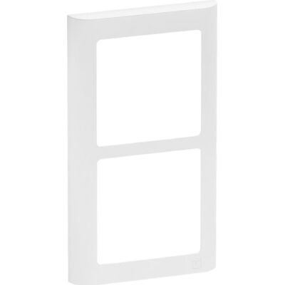 Lauritz Knudsen Lk Fuga Soft 63 Ramme, 2x1 Modul, Lodret, Hvid Lauritz Knudsen Lk Fuga Soft 63 Ramme, 2x1 Modul, Lodret, Hvid