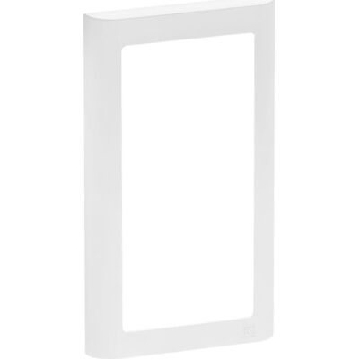 Lauritz Knudsen Lk Fuga Soft 63 Ramme, 1x2 Modul, Lodret, Hvid Lauritz Knudsen Lk Fuga Soft 63 Ramme, 1x2 Modul, Lodret, Hvid