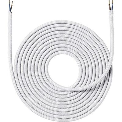 Nielsen Light Stofledning, 2x0,75 Mm², 4 Meter, Hvid Nielsen Light Stofledning, 2x0,75 Mm², 4 Meter, Hvid