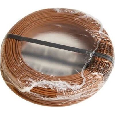 Nexans 100 Meter Installationsledning Pvl 1x1,5 Mm², Brun Nexans 100 Meter Installationsledning Pvl 1x1,5 Mm², Brun