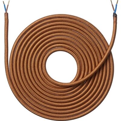 Nielsen Light Stofledning, 2x0,75 Mm², 4 Meter, Kobber Nielsen Light Stofledning, 2x0,75 Mm², 4 Meter, Kobber