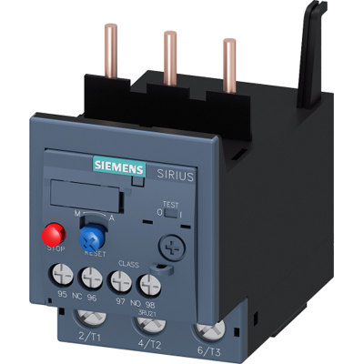 Siemens Motor Overbelastningsrelæ - Justerbar 28-40A - Klasse 10 S2 Siemens Motor Overbelastningsrelæ - Justerbar 28-40A - Klasse 10 S2