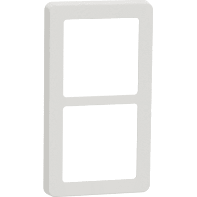 Lauritz Knudsen Lk Fuga Base 63 Ramme, 2x1 Modul, Hvid Lauritz Knudsen Lk Fuga Base 63 Ramme, 2x1 Modul, Hvid