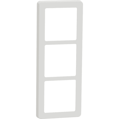 Lauritz Knudsen Lk Fuga Base 63 Ramme, 3 Modul, Hvid Lauritz Knudsen Lk Fuga Base 63 Ramme, 3 Modul, Hvid
