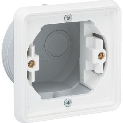 NIKO Hydro IP55 Stikkontakt - 1 Modul, Hvid - Stikkontakt NIKO Hydro IP55 Stikkontakt - 1 Modul, Hvid - Stikkontakt