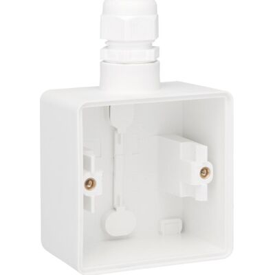 Niko 8 Stk Underlag 1-Modul, 1x M20, Ip55, Hvid Niko 8 Stk Underlag 1-Modul, 1x M20, Ip55, Hvid