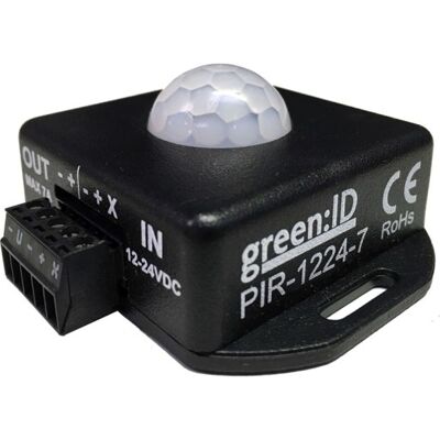 Ecofoss Kompakt 1224-7 Pir-Sensor Med Justerbar Timer, 1-10 Min Ecofoss Kompakt 1224-7 Pir-Sensor Med Justerbar Timer, 1-10 Min