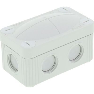 Wiska 10 Stk Forgreningsdåse Combi 206, 85x49x51, Ip66, Grå Wiska 10 Stk Forgreningsdåse Combi 206, 85x49x51, Ip66, Grå