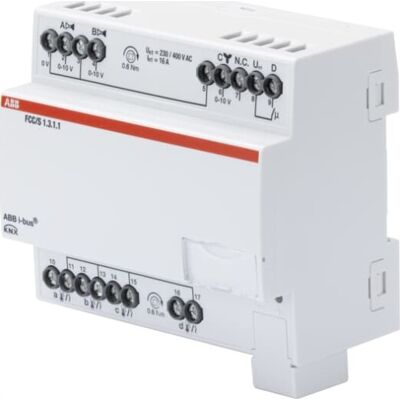 ABB FCC/S1.3.1.1 - Ventilationsspolekontrol - KNX - 6 TE ABB FCC/S1.3.1.1 - Ventilationsspolekontrol - KNX - 6 TE
