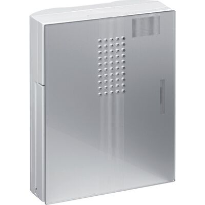 Grothe CROMA 230 43190 - Dørklokke / Intercom - Hvid/Aluminium Grothe CROMA 230 43190 - Dørklokke / Intercom - Hvid/Aluminium