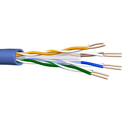 Prysmian 305 Meter Datakabel U/utp Kat.6 1x4p Awg23 Pvc Blå B305 Prysmian 305 Meter Datakabel U/utp Kat.6 1x4p Awg23 Pvc Blå B305