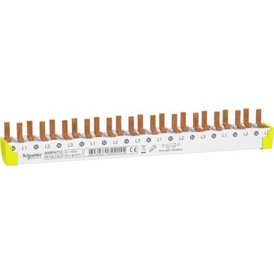 Schneider Electric A9XPH712 Busbar - ACTi 9, 3P + N, 12 Moduler, 80 A Schneider Electric A9XPH712 Busbar - ACTi 9, 3P + N, 12 Moduler, 80 A