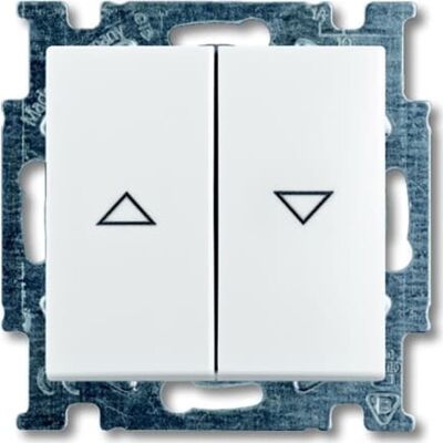 ABB - basic55 - mat hvid - 10A - Udvælgelsesswitch ABB - basic55 - mat hvid - 10A - Udvælgelsesswitch