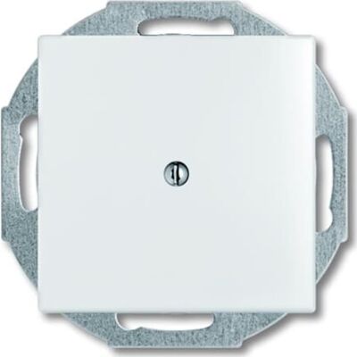 ABB Basic55 Tilsats til Kontakt - 1 Modul, Hvid Blank, Kabelstramning ABB Basic55 Tilsats til Kontakt - 1 Modul, Hvid Blank, Kabelstramning