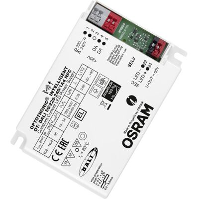 Osram LED Driver OTi DALI NFC - Høj Effektivitet, IP20, Dimming Osram LED Driver OTi DALI NFC - Høj Effektivitet, IP20, Dimming