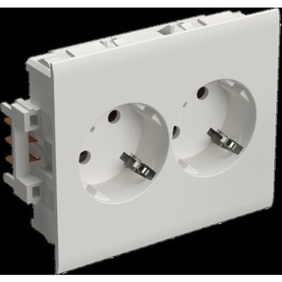 Wibe Stikkontakt Slave 2m Hvid Ral9003/70 Wibe Stikkontakt Slave 2m Hvid Ral9003/70