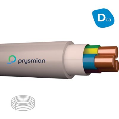 Prysmian 100 Meter Afumex Installationskabel 3x1,5 Mm² R100 Prysmian 100 Meter Afumex Installationskabel 3x1,5 Mm² R100