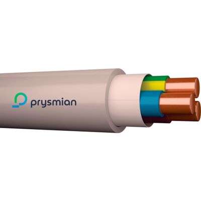 Prysmian Installationskabel, 3x1,5 Mm², Metervare Prysmian Installationskabel, 3x1,5 Mm², Metervare