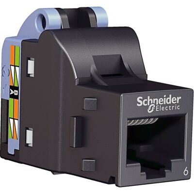 Schneider Electric VDIB17716U96 - Keystone Modul - Kategori 6 RJ45 UTP Schneider Electric VDIB17716U96 - Keystone Modul - Kategori 6 RJ45 UTP