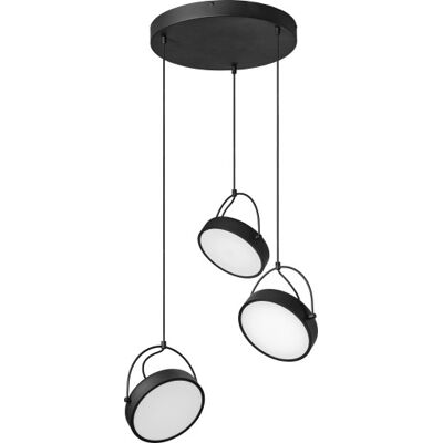 Osram Decor Puck 3 X Pendant Plate 30w/930 Sort Osram Decor Puck 3 X Pendant Plate 30w/930 Sort
