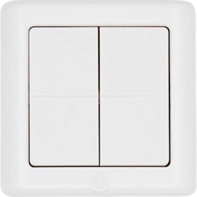 Shelly Blu Batteritryk Med 4 Slutte, Zigbee, Hvid Shelly Blu Batteritryk Med 4 Slutte, Zigbee, Hvid