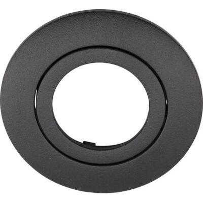 Nordtronic Front Til Low Profile Flexible G2 Ø55 Rund/mat Sort, Inde/ude Nordtronic Front Til Low Profile Flexible G2 Ø55 Rund/mat Sort, Inde/ude