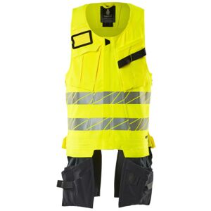 MASCOT® Værktøjsvest,2xl,Hi-Vis Gul/mø