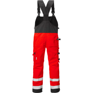 Fristads Hi-Vis Overalls Rød/sort D116