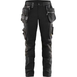 Blåkläder Workwear 7115 Håndværkerbukser Med 2-Vejs Stretch, Dame, Sort, Str. D25 Blåkläder Workwear 7115 Håndværkerbukser Med 2-Vejs Stretch, Dame, Sort, Str. D25