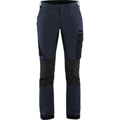 Blåkläder Workwear 7122 Servicebukser Med 4-Vejs Stretch, Dame, Marineblå/sort, Str. C40 Blåkläder Workwear 7122 Servicebukser Med 4-Vejs Stretch, Dame, Marineblå/sort, Str. C40