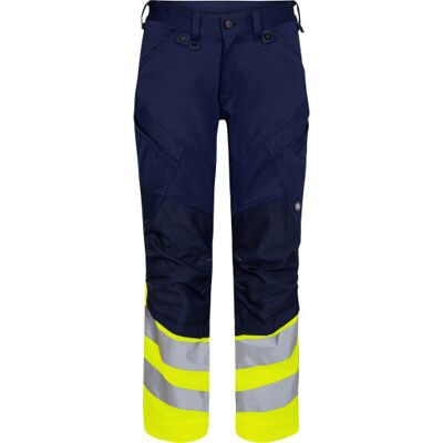 Engel Workwear Engel Safety Arbejdsbukser, Blue Ink/hi-Vis Gul, 108 Engel Workwear Engel Safety Arbejdsbukser, Blue Ink/hi-Vis Gul, 108